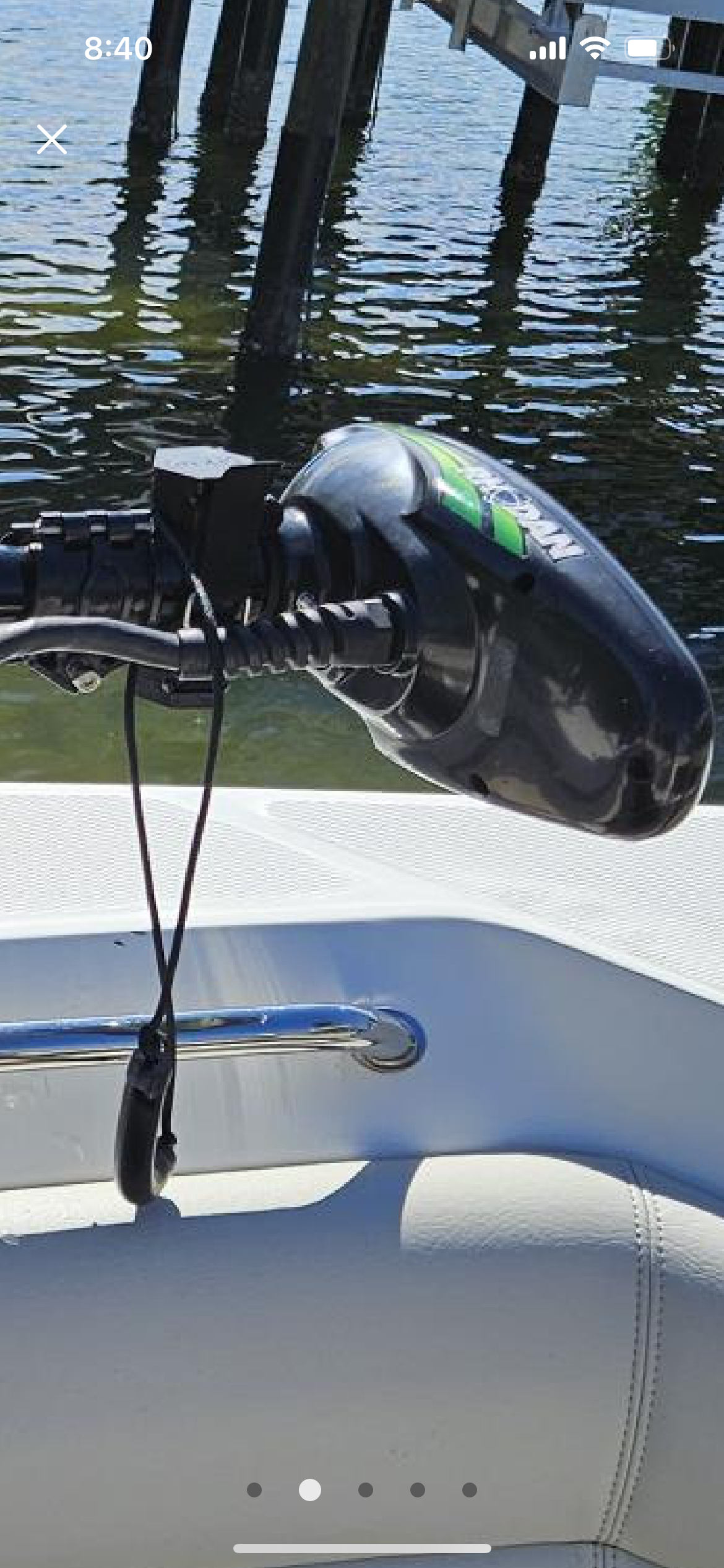 DeKmo - Lift assist handle for trolling motor