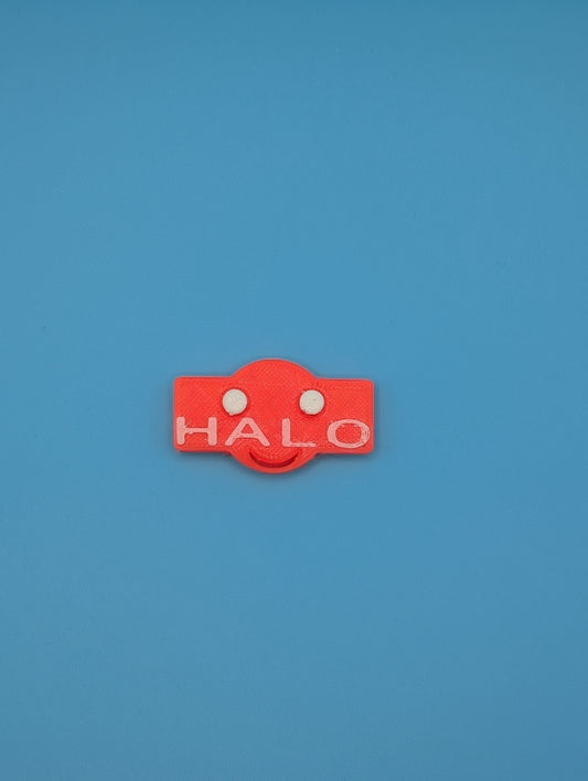 HALO Performance Tennis Racquet Vibration Dampener – Lock-In Snap-On Design