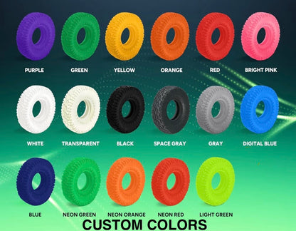 HALO Performance Tennis Racquet Vibration Dampener – Lock-In Snap-On Design