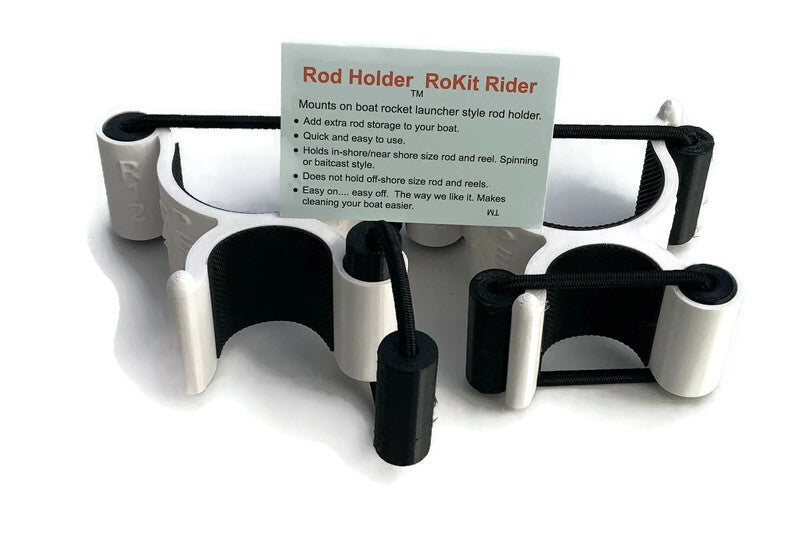 rod buddy fishing rod holder clips RoKit Rider Size:Tray 13 Fishing Concept A Regular 0.75L x 0.75W spring-schoolies