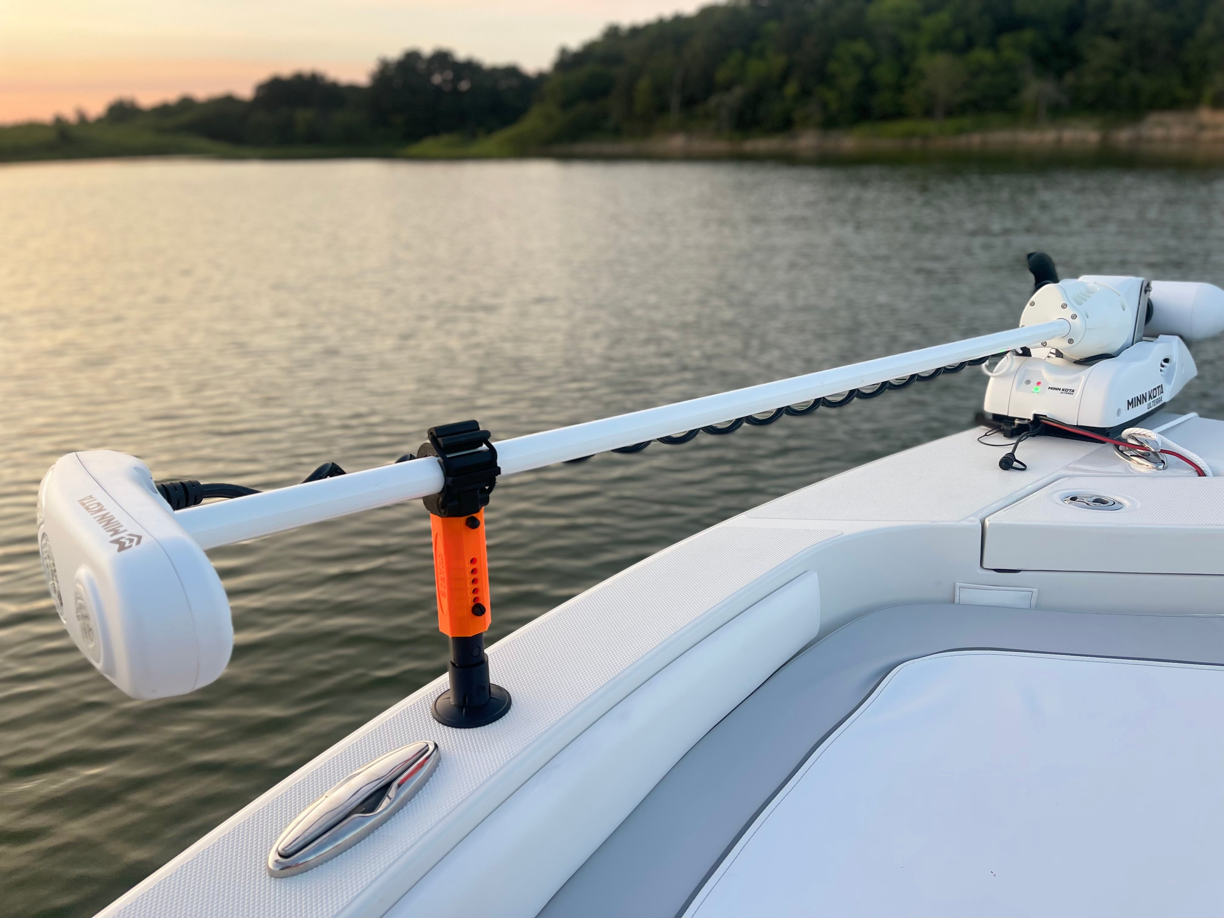 StaYmo™ Deck Series Trolling Motor Support | Adjustable No-Drill – BITS ...