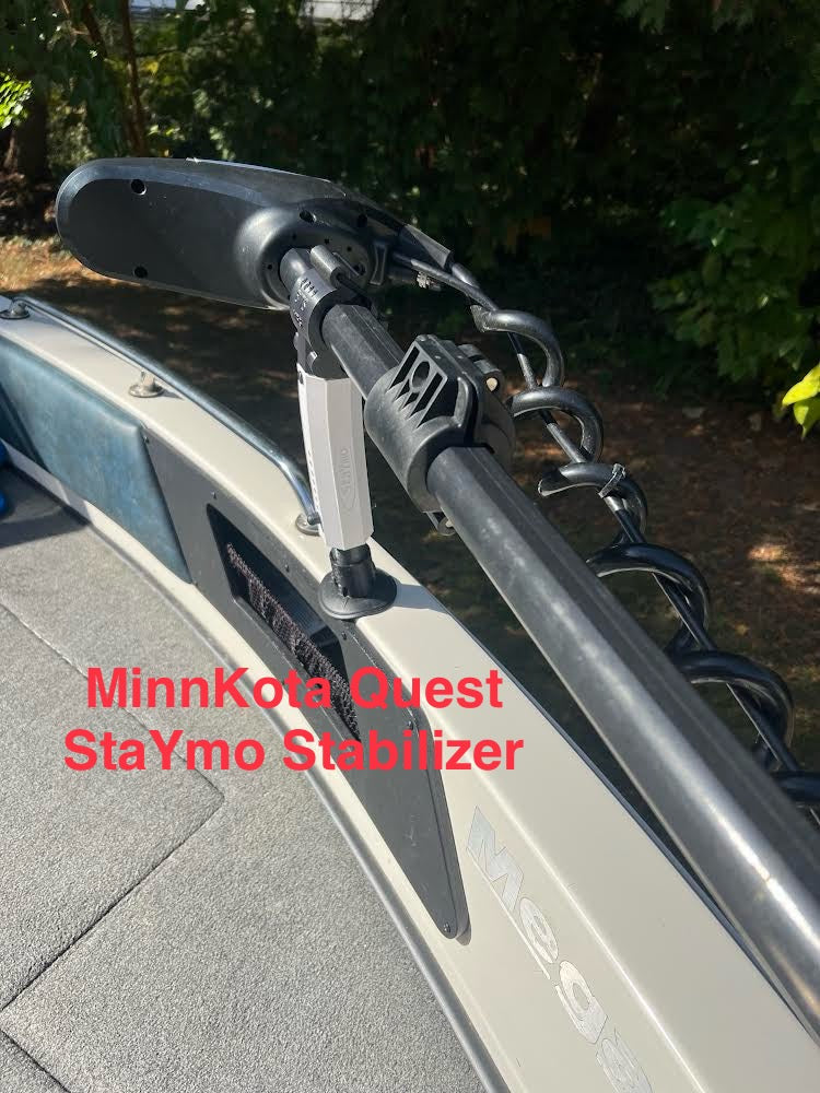 StaYmo Stabilizer - Fits MinnKota trolling motors - G2 Deck Series - New for 2025