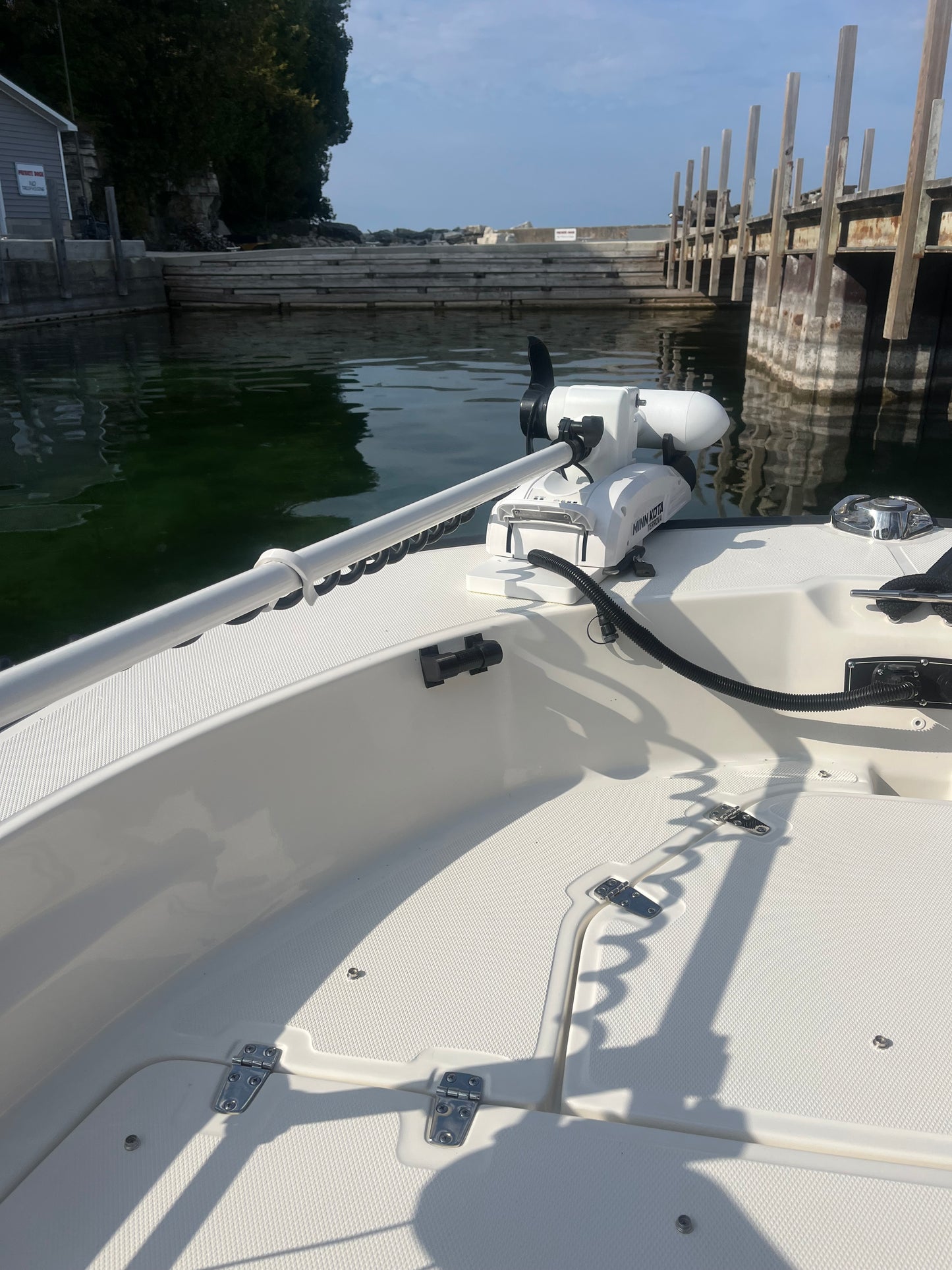 StaYmo Omni - Trolling Motor Stabilizer with Boat Adapter