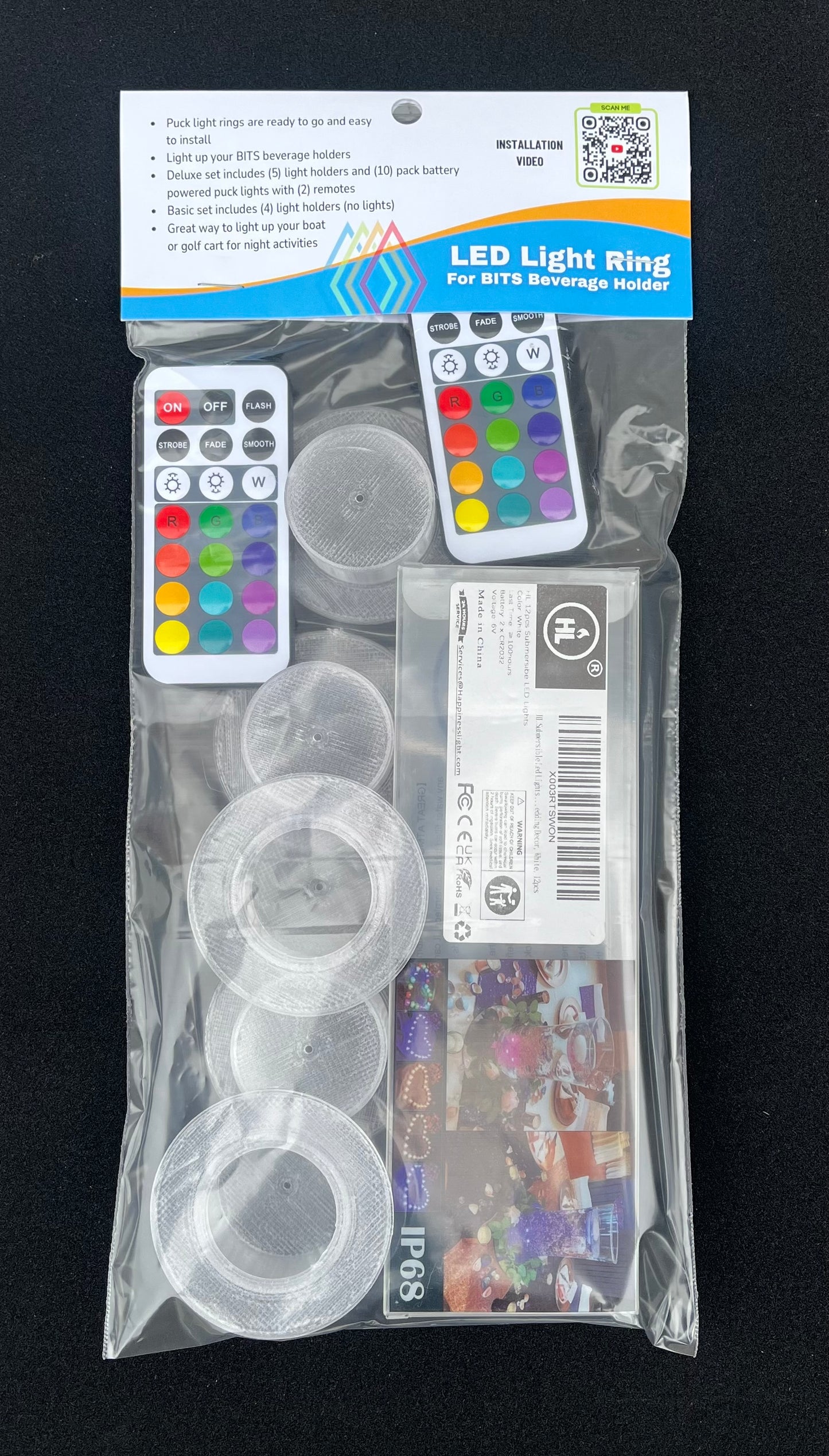 Light Kits for BITS Cup Holders