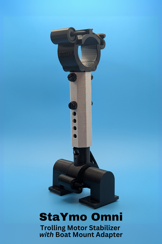 StaYmo Omni - Trolling Motor Stabilizer with Boat Adapter