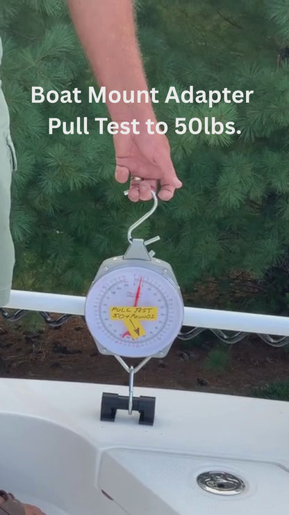 Pull Test to 50 lbs. using spring weight scale