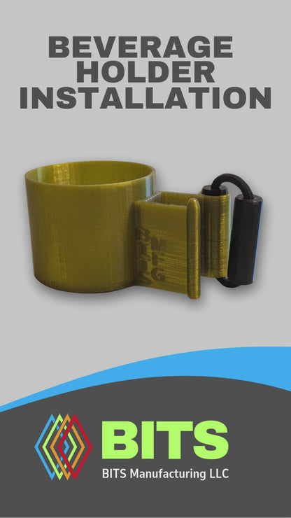 Cup holder for golf kart - BITS BEV