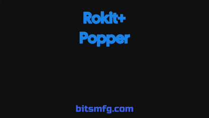 RoKit+ Popper Topwater Float/Lure – Rigged and Skirted | Long Distance Casting Fishing Popper for Live Bait