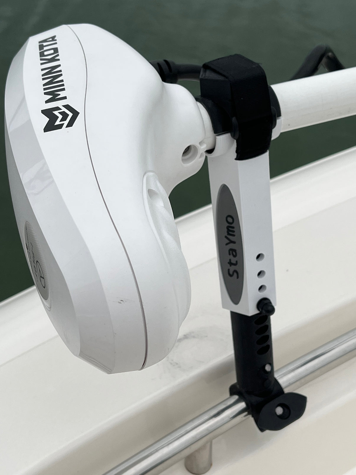 StaYmo trolling motor stabilizer/shock absorber Gen 1 rail mount s