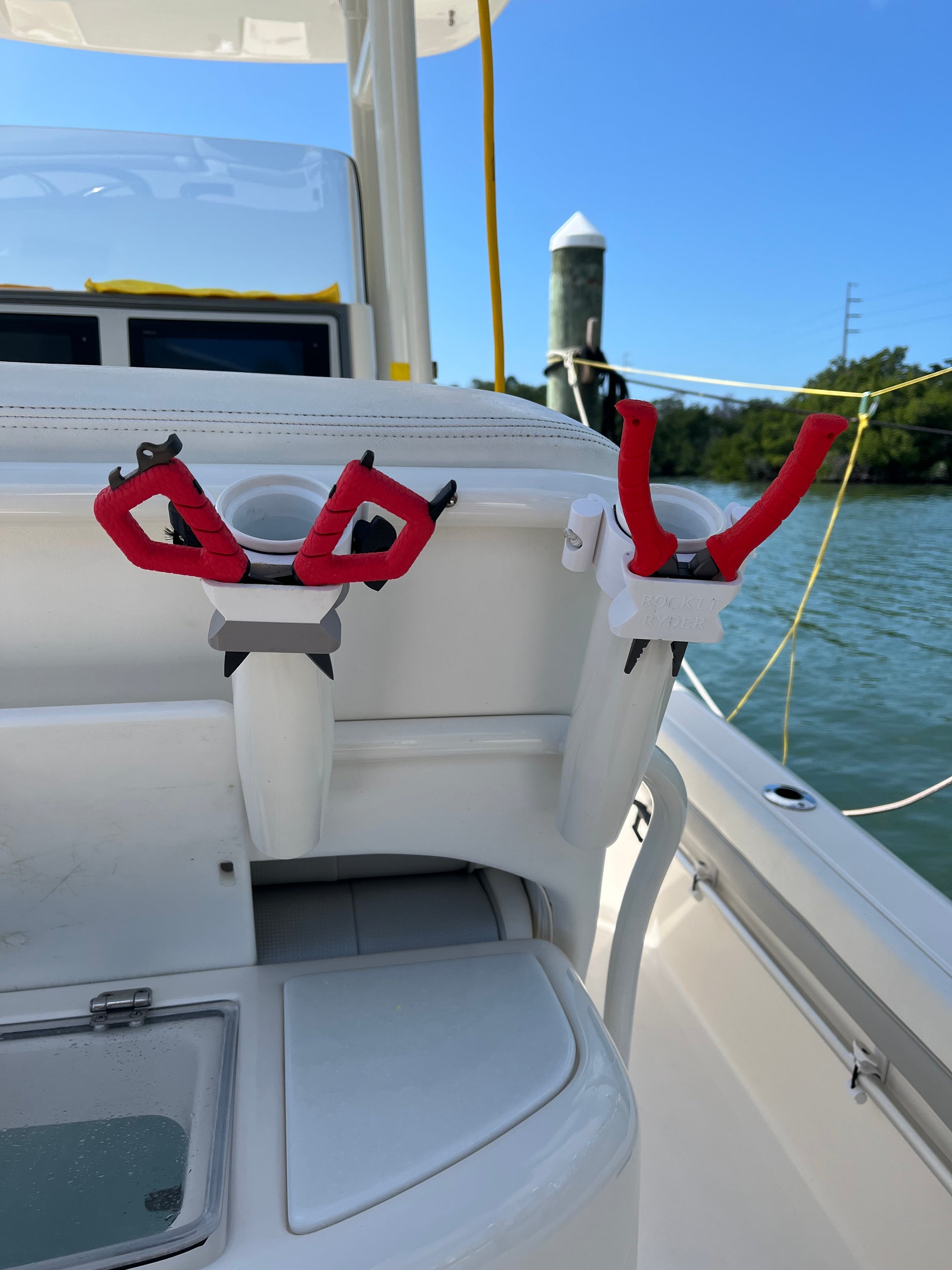 fishing rod boat holders RoKit Rider Pro Pocket Boat Tool Holder – BITS Manufacturing LLC